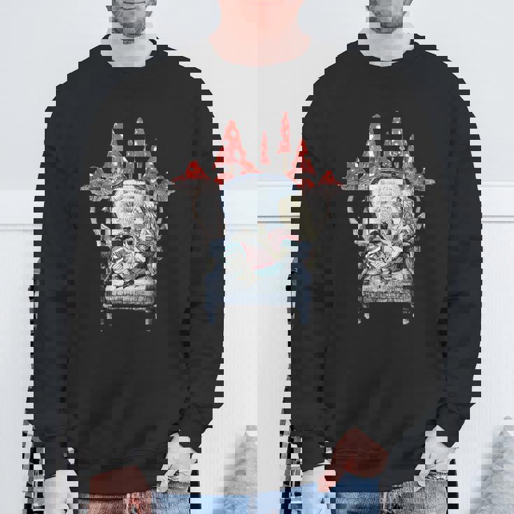 不思議の国のアリス アリスマッシュルーム スウェットシャツ 高齢者への贈り物