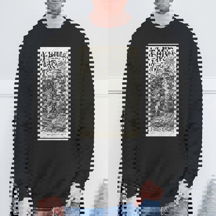 不思議の国のアリス いかれ帽子屋 マッドハッター A Flaming Tea-Party Of Tunes スウェットシャツ 高齢者への贈り物