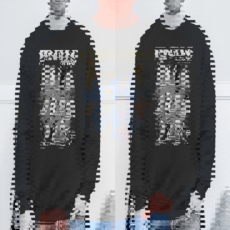 世界のペンギン 海洋生物学 ペンギン好き スウェットシャツ 高齢者への贈り物