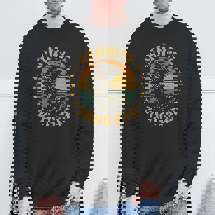 世界地図史 地質学 地球地質学者 再会 パンゲア スウェットシャツ 高齢者への贈り物