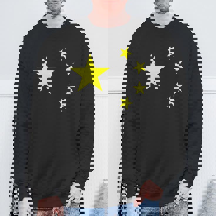 中国国旗 中国人民共和国 中国 中国 スウェットシャツ 高齢者への贈り物