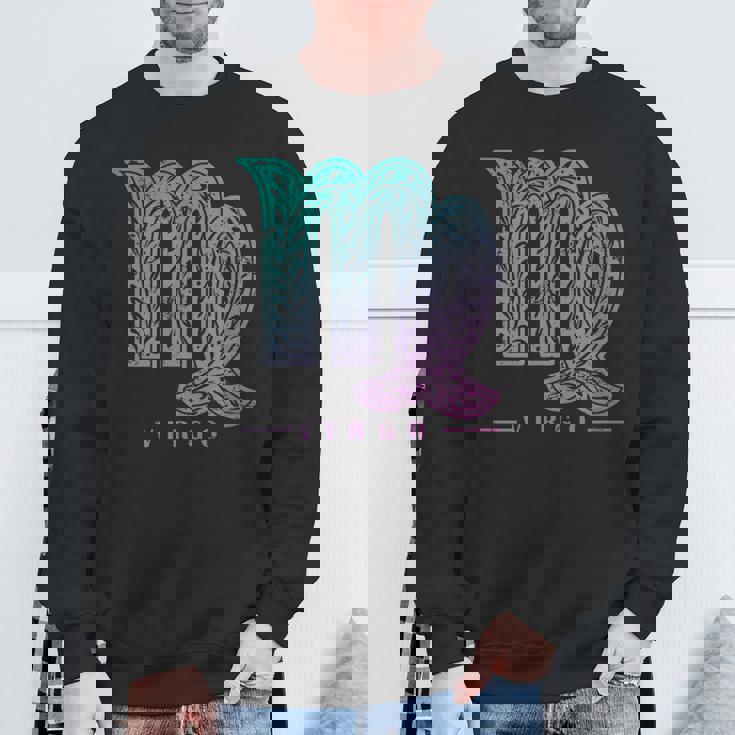 乙女座 星座 観賞用 ヴィンテージ スウェットシャツ 高齢者への贈り物