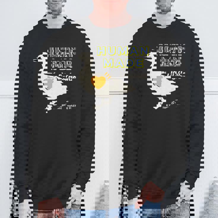 人造ドライオールズ 未来は過去 スウェットシャツ 高齢者への贈り物