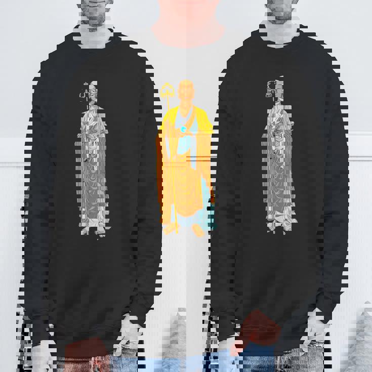 仏教 地蔵菩薩 スウェットシャツ 高齢者への贈り物