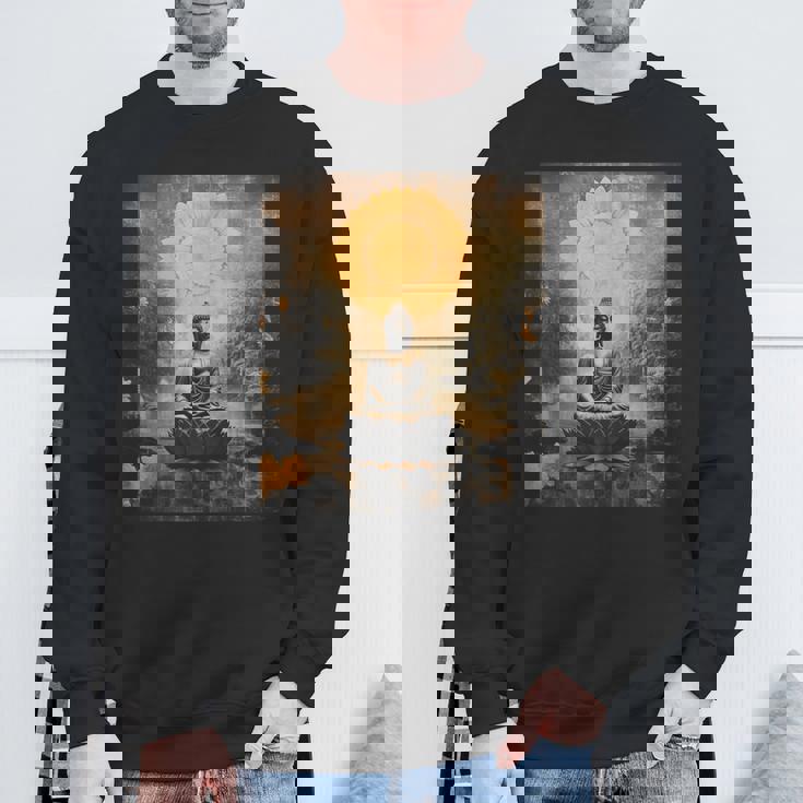 仏陀レトロ スウェットシャツ 高齢者への贈り物