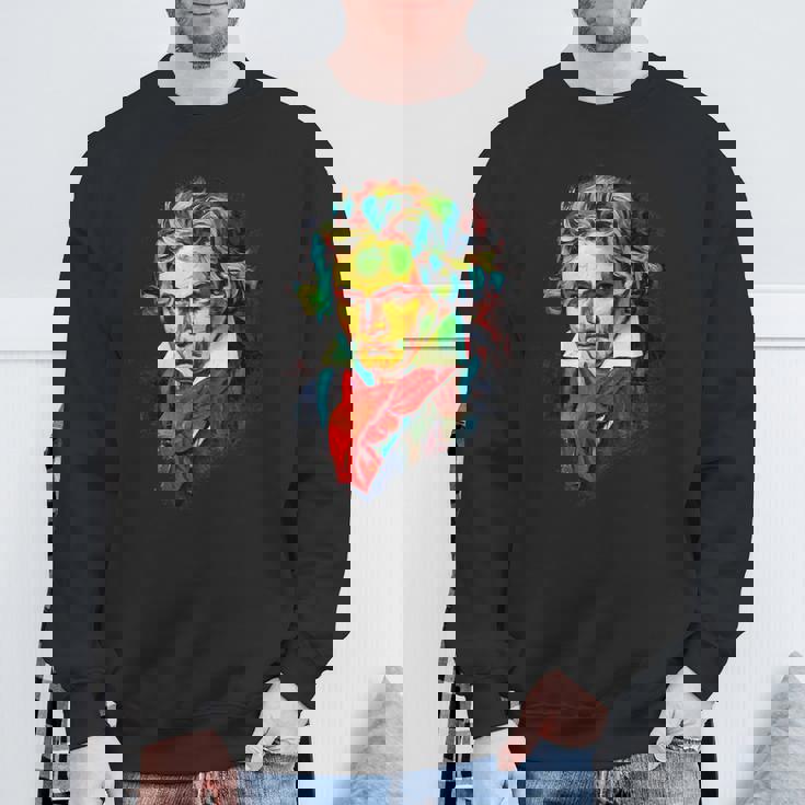 作曲家 ピアノ奏者 クラシック音楽 ベートーヴェン スウェットシャツ 高齢者への贈り物