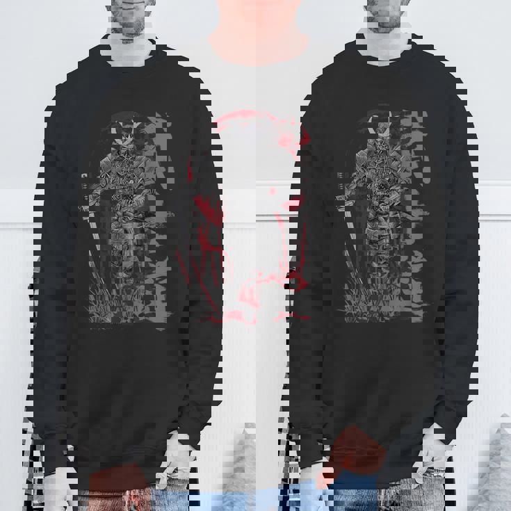 侍 Warrior 武士 スウェットシャツ 高齢者への贈り物