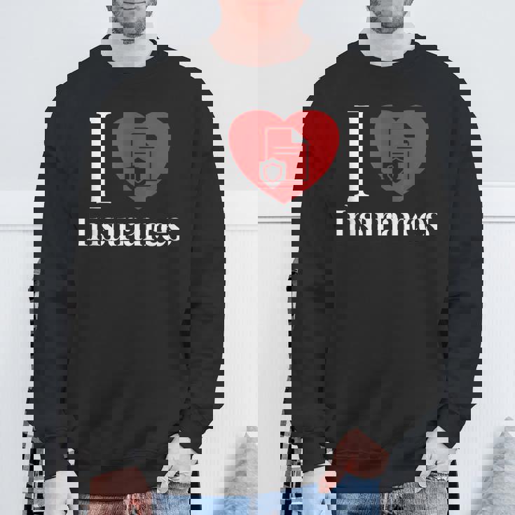 保険大好き スウェットシャツ 高齢者への贈り物