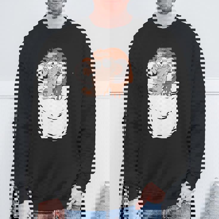 先史時代ファンへの面白いマムートシャツギフト。 スウェットシャツ 高齢者への贈り物