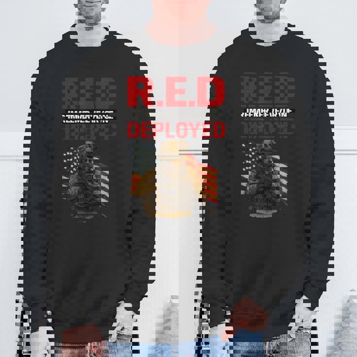 全員がデプロイされたことを記憶する スウェットシャツ 高齢者への贈り物