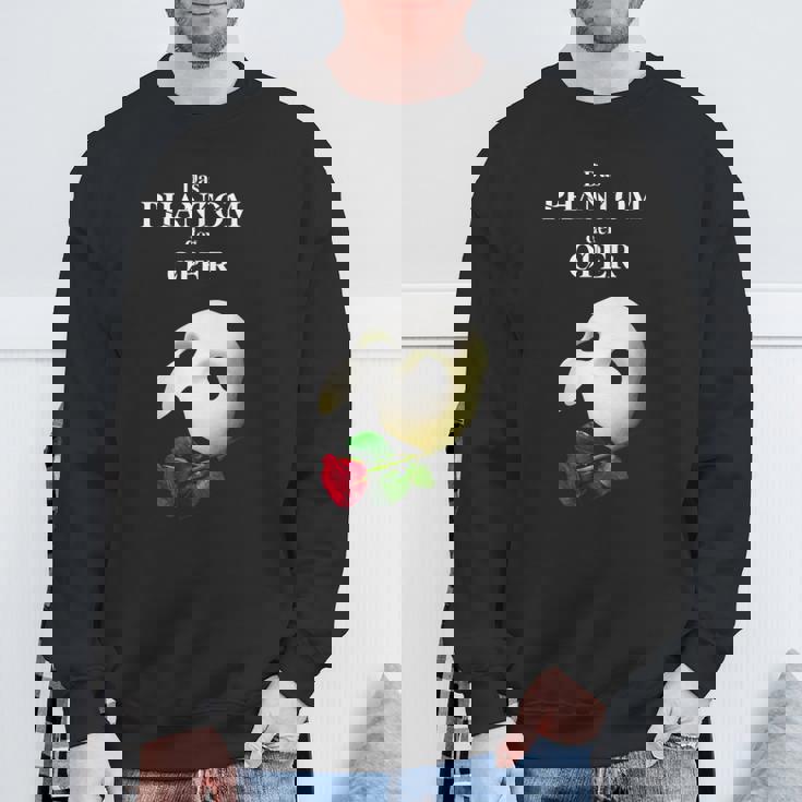 公式「オペラ座の怪人」ドイツのロゴ。 スウェットシャツ 高齢者への贈り物