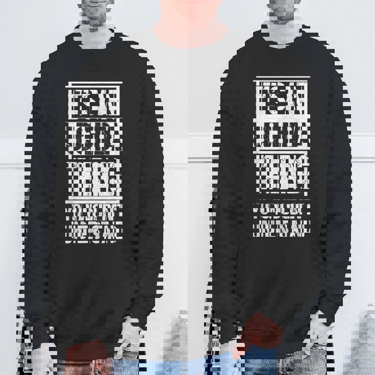 内田苗字名字 An Uchida Thing You Wouldn't Understand Family Name スウェットシャツ 高齢者への贈り物