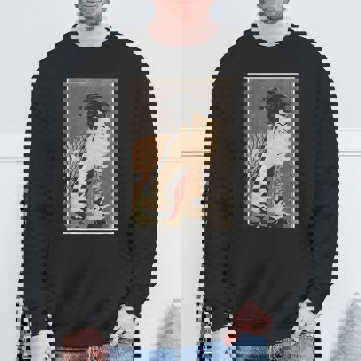 写楽《浮世絵》歌舞伎【日本・世界の名画】日本画 和柄 美術館アート スウェットシャツ 高齢者への贈り物