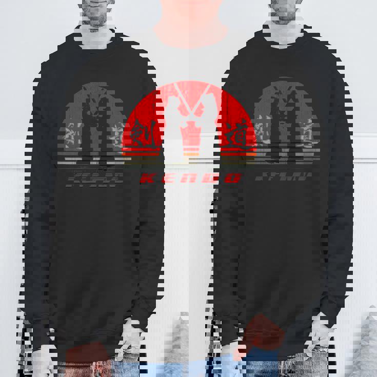 剣道、ヴィンテージスタイル スウェットシャツ 高齢者への贈り物