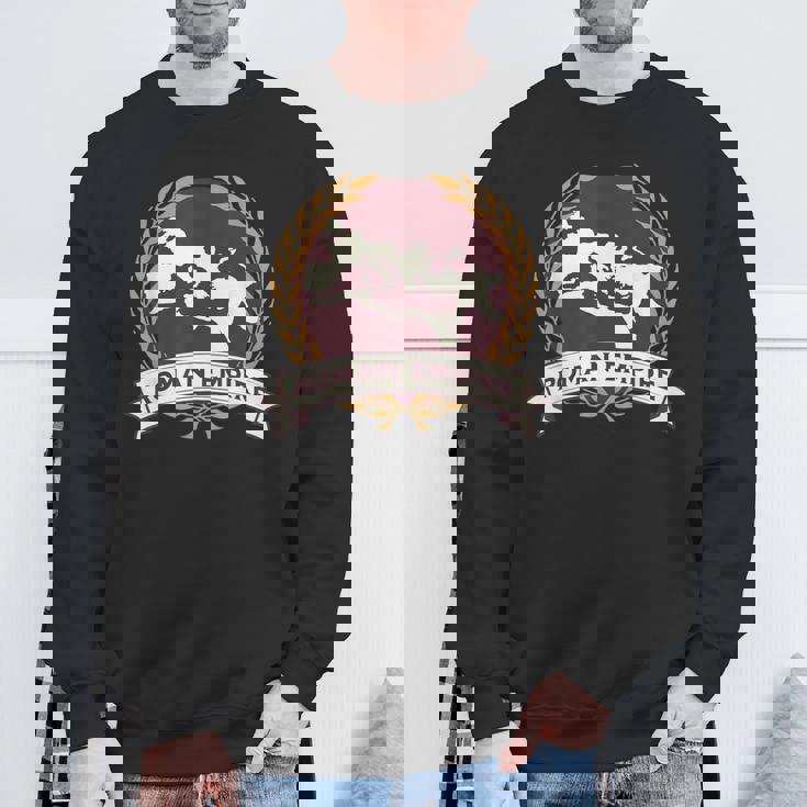 古代ローマのローマ帝国領土 スウェットシャツ 高齢者への贈り物