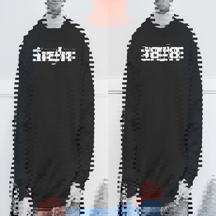 可愛くて愛らしいうさぎのくつろぎタイム スウェットシャツ 高齢者への贈り物