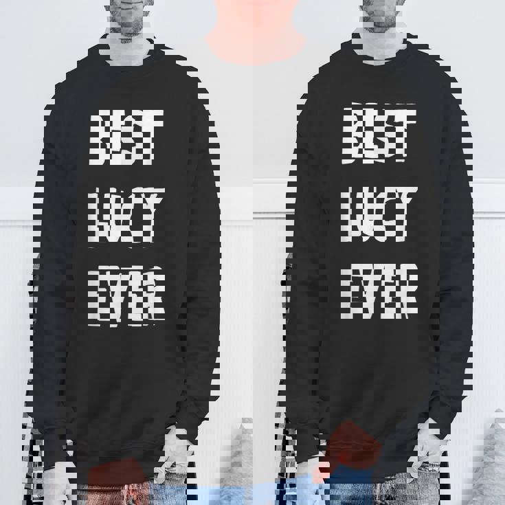 史上最高の Lucy スウェットシャツ 高齢者への贈り物