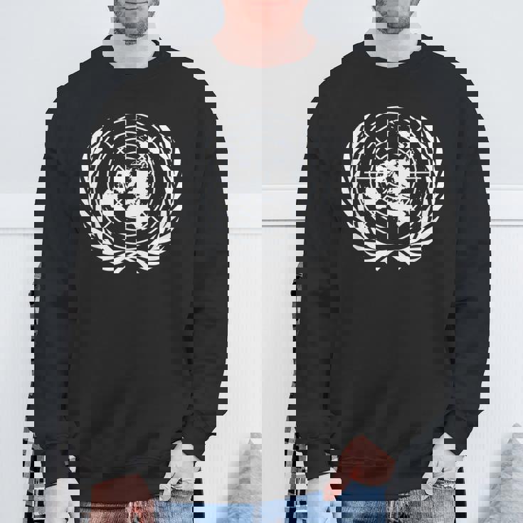 国連国旗 スウェットシャツ 高齢者への贈り物