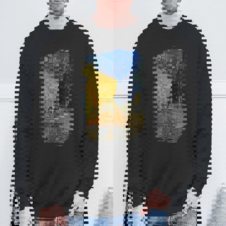 夜のカフェテラス ゴッホ スウェットシャツ 高齢者への贈り物