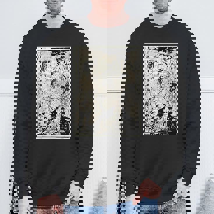 夢 By オーブリー・ビアズリー 1894 スウェットシャツ 高齢者への贈り物