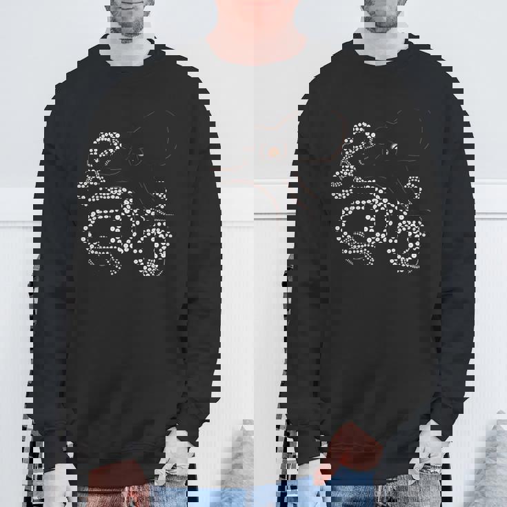 大きなタコ スウェットシャツ 高齢者への贈り物