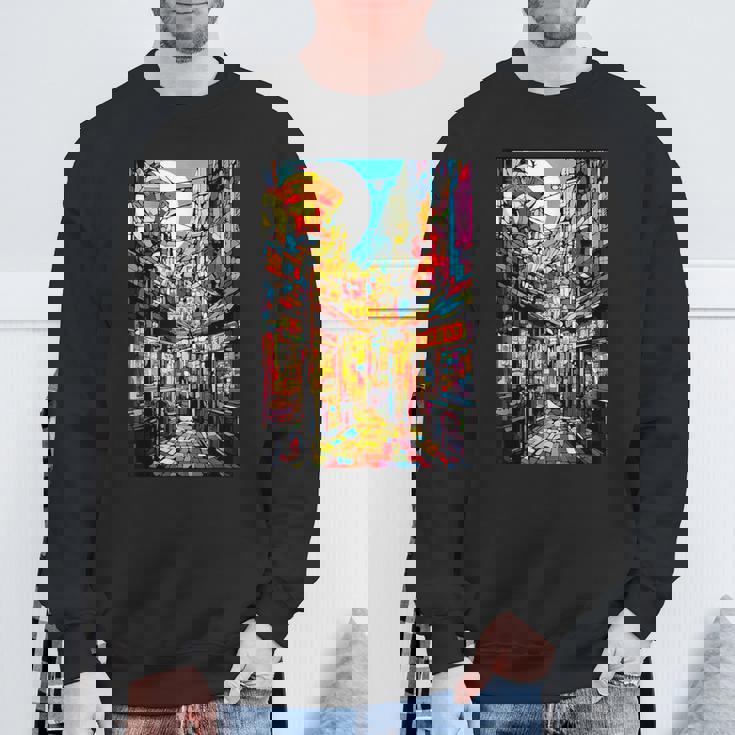 大阪シティポップ ステンドグラス 和美 スウェットシャツ 高齢者への贈り物