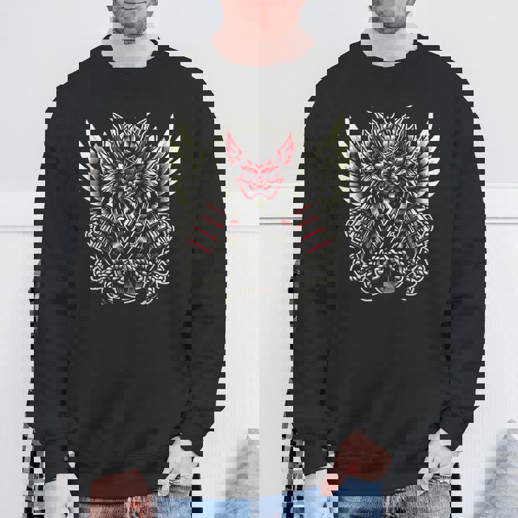 天狗のデザイン スウェットシャツ 高齢者への贈り物