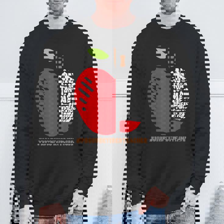 定年退職 教師人生 私は来た 教えられた 愛された 可笑しな定年退職 スウェットシャツ 高齢者への贈り物