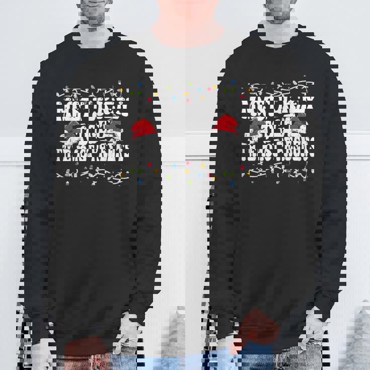 家族のクリスマスにマッチするプレゼントを最も多く手に入れる可能性が最も高いです。 スウェットシャツ 高齢者への贈り物