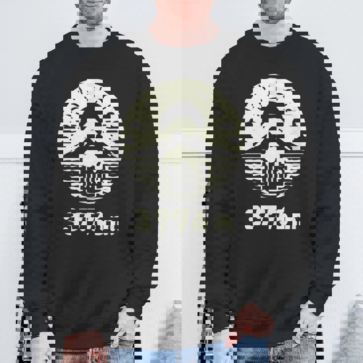 富士山3776ｍ スウェットシャツ 高齢者への贈り物