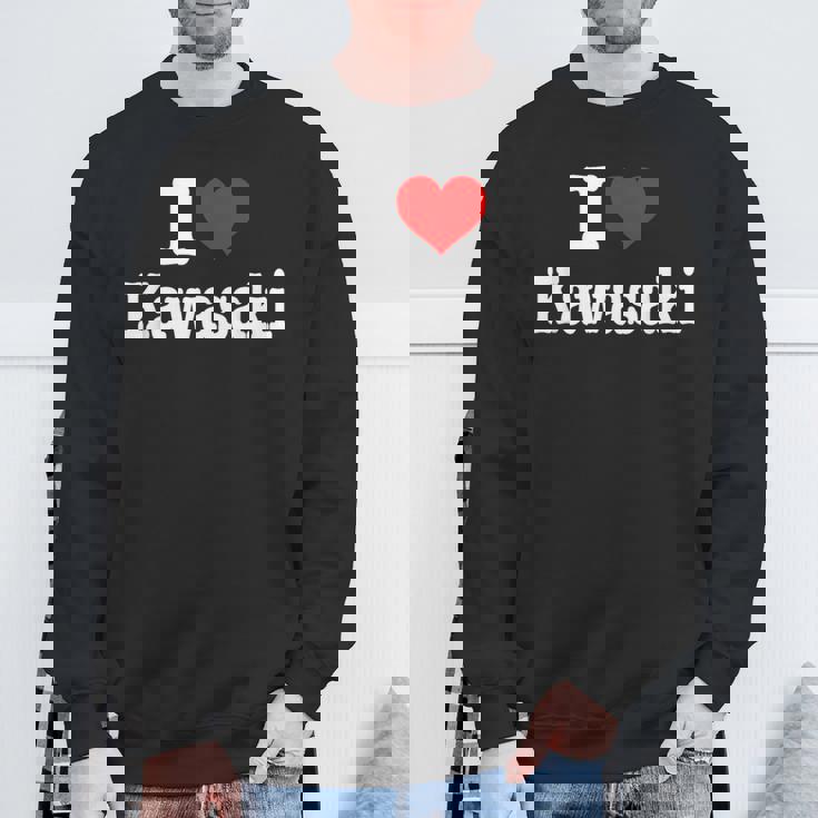 川崎市 I Heart Kawasaki I Love Kawasaki スウェットシャツ 高齢者への贈り物