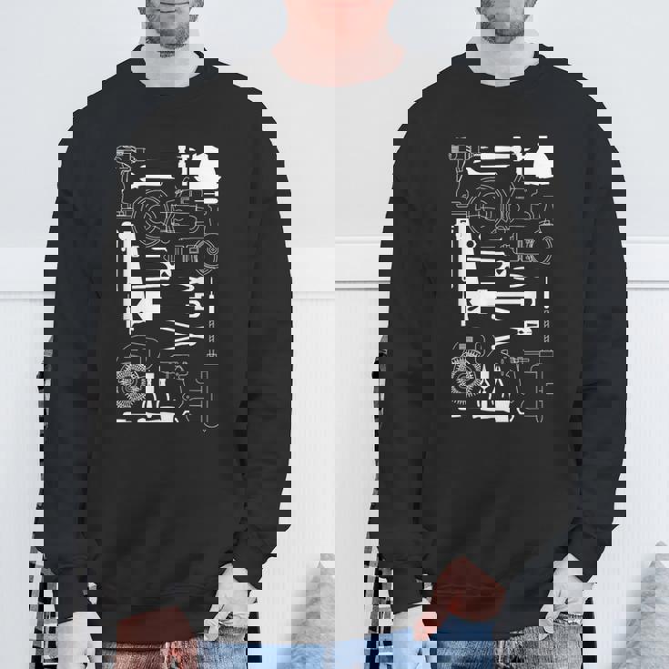 工具 工作機械 ドライバー スウェットシャツ 高齢者への贈り物