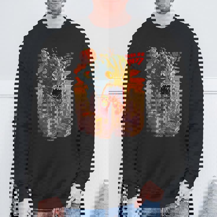 怪獣 ブロッコリー トマト 野菜 アニメ スウェットシャツ 高齢者への贈り物