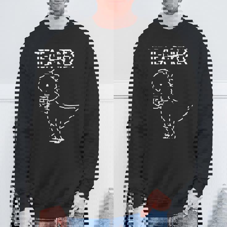 恐竜 駄洒落 ティーレックス おもしろい ジョーク 皮肉 スウェットシャツ 高齢者への贈り物