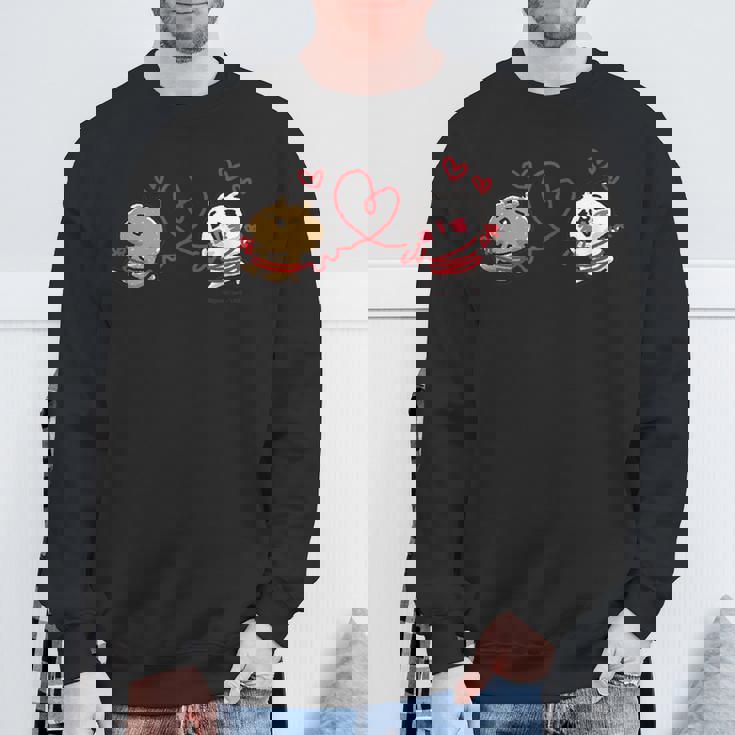 愛しすぎて大好きすぎる。 赤い糸 スウェットシャツ 高齢者への贈り物