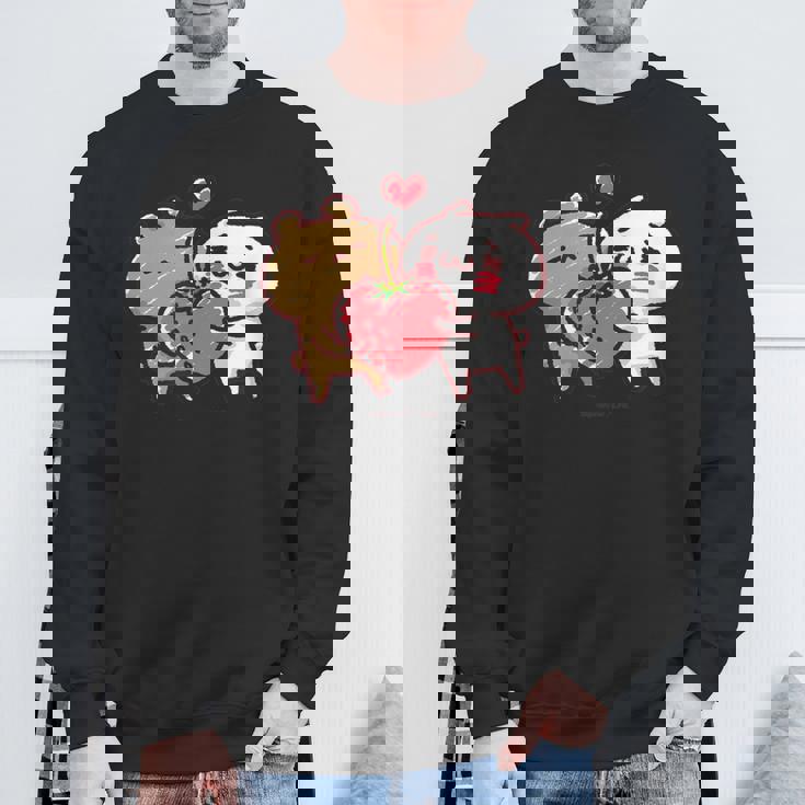 愛しすぎて大好きすぎる。いちご２ スウェットシャツ 高齢者への贈り物