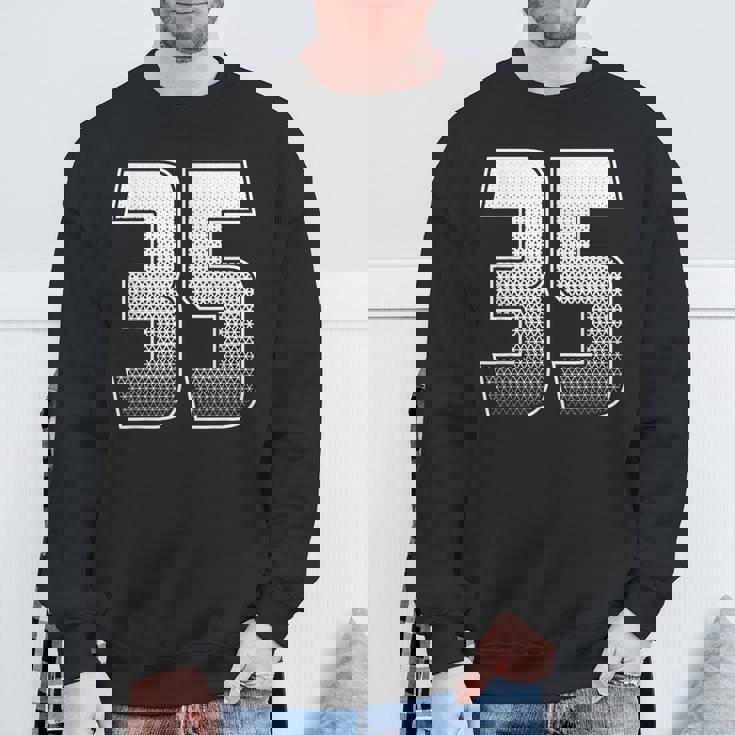 数字 35 サーティファイブ スウェットシャツ 高齢者への贈り物