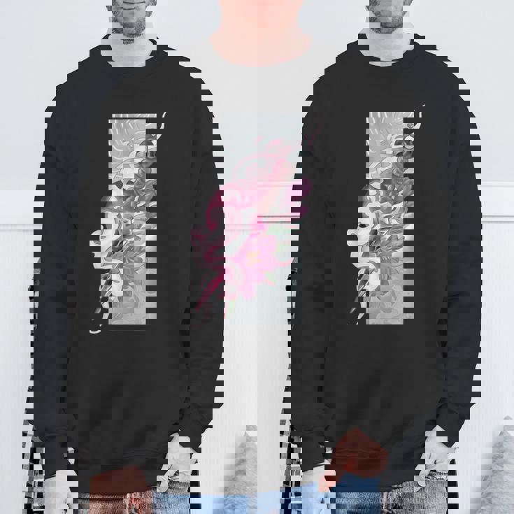 日本の手裏剣 アニメ スウェットシャツ 高齢者への贈り物