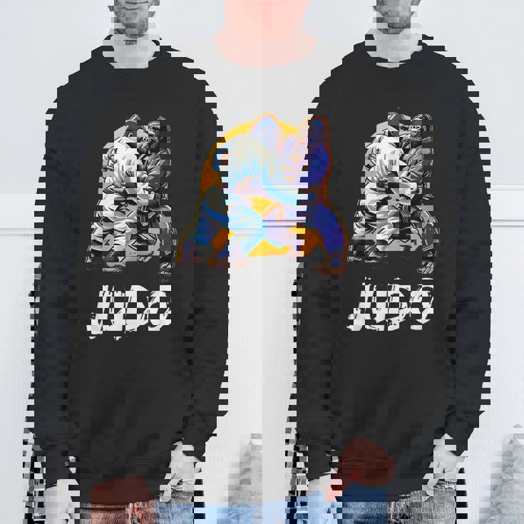 日本の柔道 ゴリラ柔道家 スウェットシャツ 高齢者への贈り物