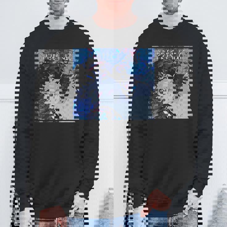 日本アニメ ガール パーフェクトブルー スウェットシャツ 高齢者への贈り物