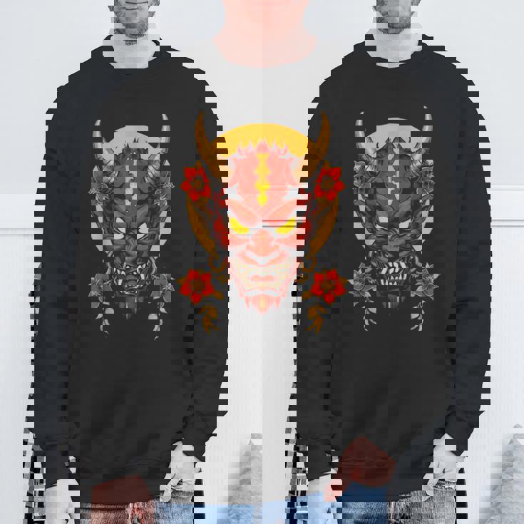 日本伝統マスク 歌舞伎 仮面 サムライマスク 東京 スウェットシャツ 高齢者への贈り物