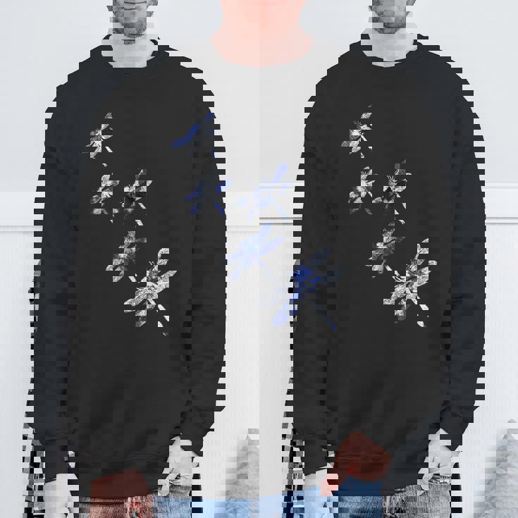 日本美絞り絞り染めトンボ スウェットシャツ 高齢者への贈り物