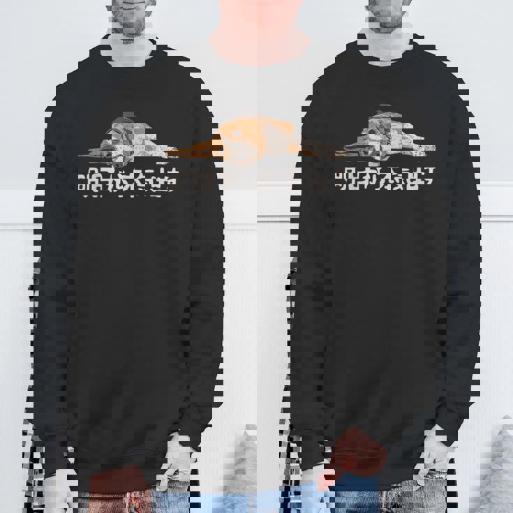 明日から本気出す ・ビーグルス ビーグル犬 面白い ビーグル愛好家に スウェットシャツ 高齢者への贈り物