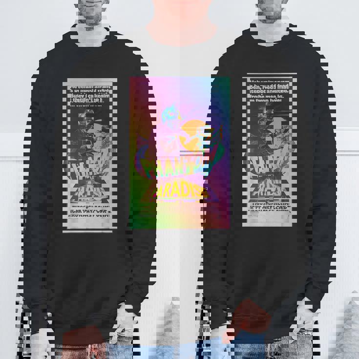 映画 クラシック ポスター ロックンロール ファントム スウェットシャツ 高齢者への贈り物