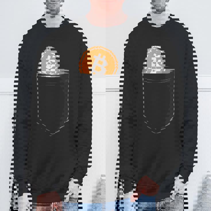 暗号、ビットコイン、イーサリアム、ブルラン。 スウェットシャツ 高齢者への贈り物