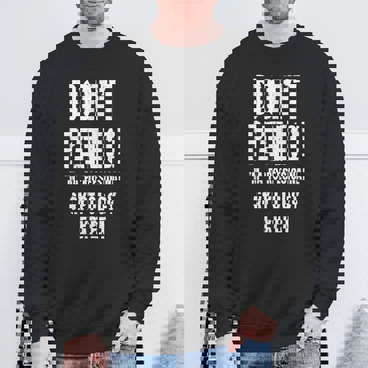 暗号学エキスパート スウェットシャツ 高齢者への贈り物