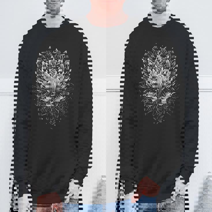 曼荼羅 蓮の花 グラフィックtシャツ メンズ レディース ボーイズ ガールズ スウェットシャツ 高齢者への贈り物