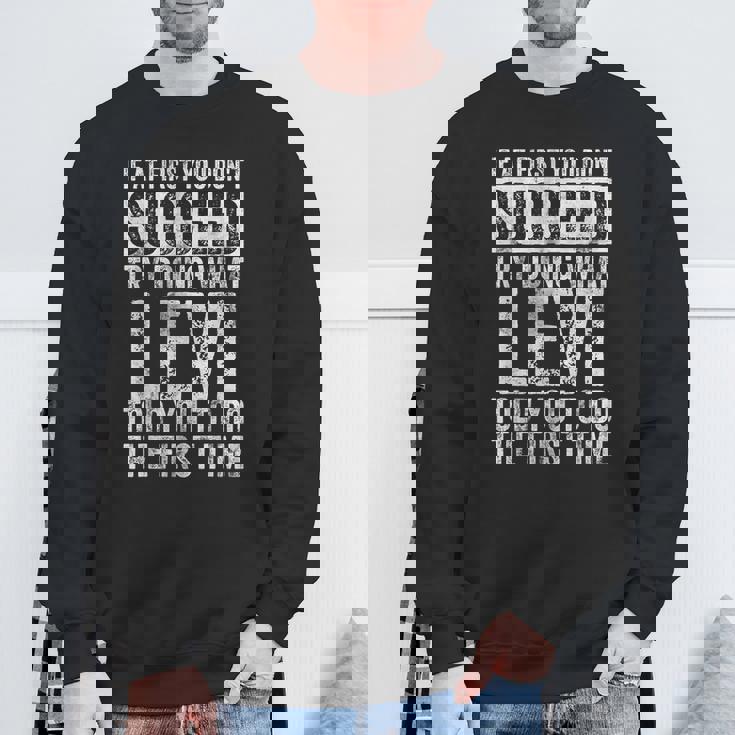 最初は成功しなかったら、リーバイスと同じことをやってみてください スウェットシャツ 高齢者への贈り物