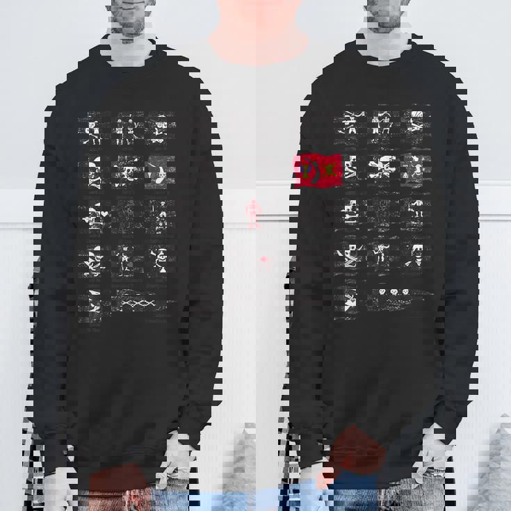 有名な海賊旗 スウェットシャツ 高齢者への贈り物