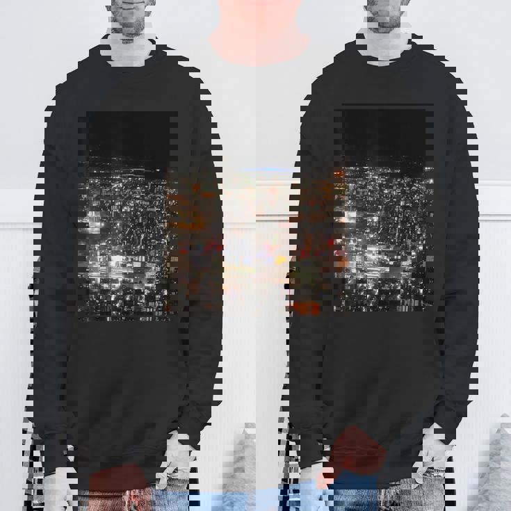 東京の夜景 スウェットシャツ 高齢者への贈り物